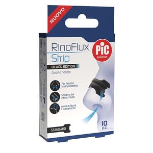 Pic - Solution rinoflux black edition cerotto nasale standard 10 pezzi
