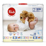 Baby care pannolino per bambini mini 3/6kg 18 pezzi