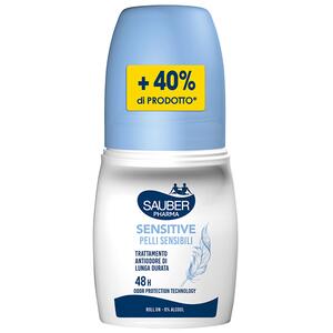 Sauber - Deo 48h sensitive pelli sensibili roll on 70 ml