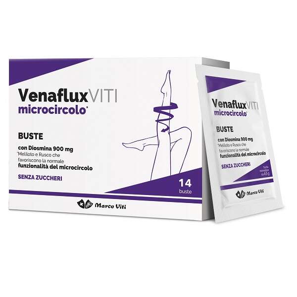 Venafluxviti microcircolo - Venaflux viti buste 14 bustine 4,5 g