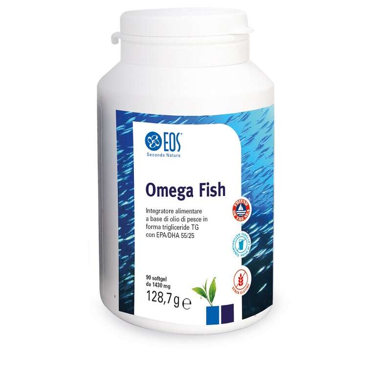 Eos - Omega fish 55/25 90 softgel senza glutine naturalmente privo di lattosio