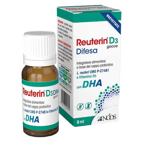 Reuterin - D3 difesa gocce con dha 8 ml