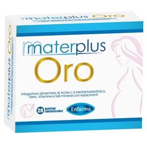Materplus oro - 28 bustine orosolubili da 1,8 g con edulcoranti