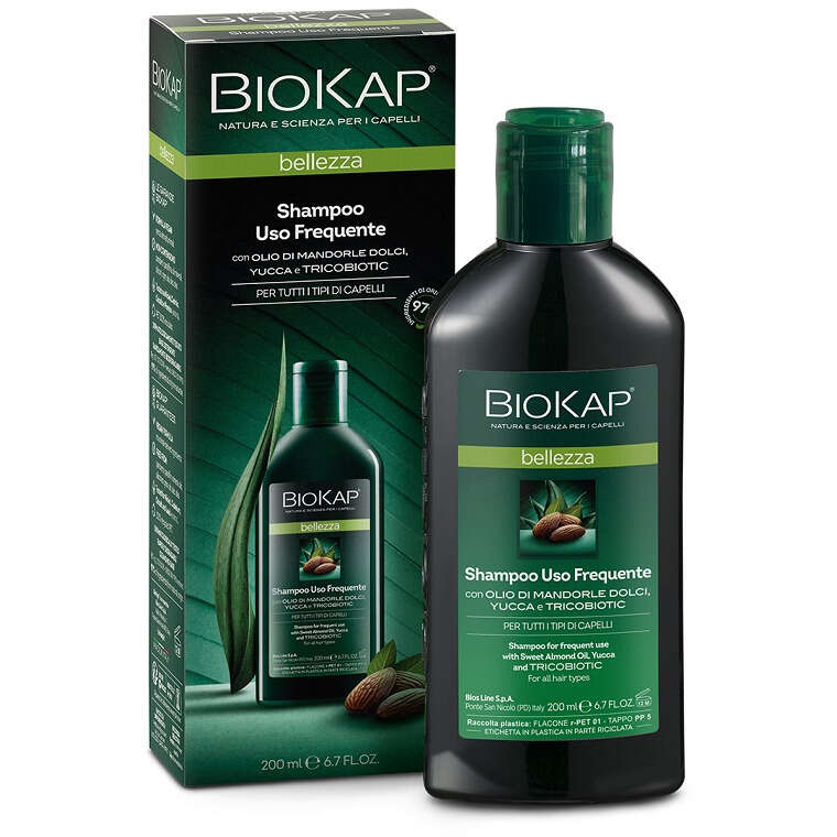 Biokap - Bellezza shampoo uso frequente con tricobiotic 200 ml