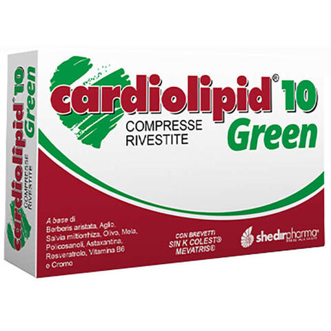 Cardiolipid 10green - Cardiolipid 10 green 30 compresse rivestite