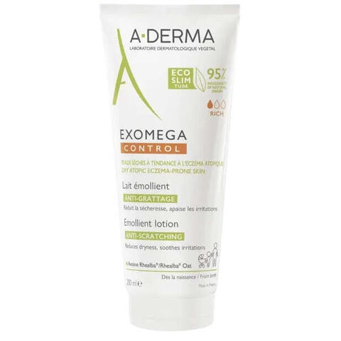 A-derma - Exomega control latte emolliente 200 ml
