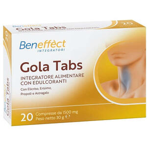 Beneffect - Gola tabs 20 compresse