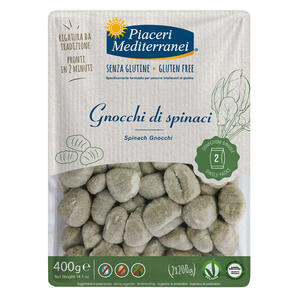 Piaceri meditteranei - Piaceri mediterranei gnocchi di spinaci 400 g