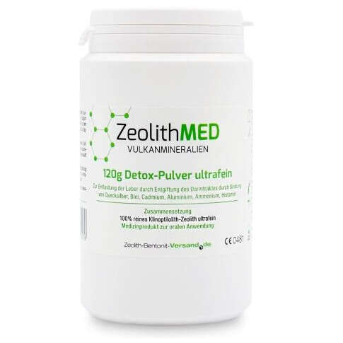 Erbavoglio - Zeolithmed minerali vulcanici detox polvere ultrafine 120 g