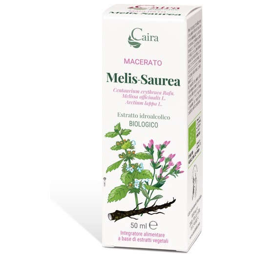 Macerato melis-saurea centaurium erythraea rafn. melissa officinalis l. arctium lappa l. - Caira melis-saurea macerato idroalcolico gocce 50 ml