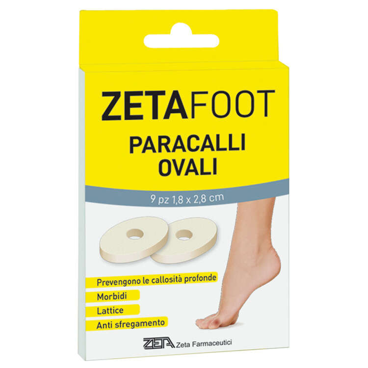 Zetafoot - Paracallo ovale lattice 9 pezzi