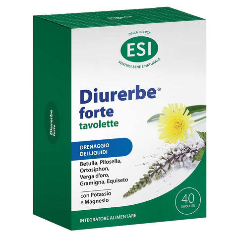 Diurerbe - Esi  forte 40 tavolette senza glutine