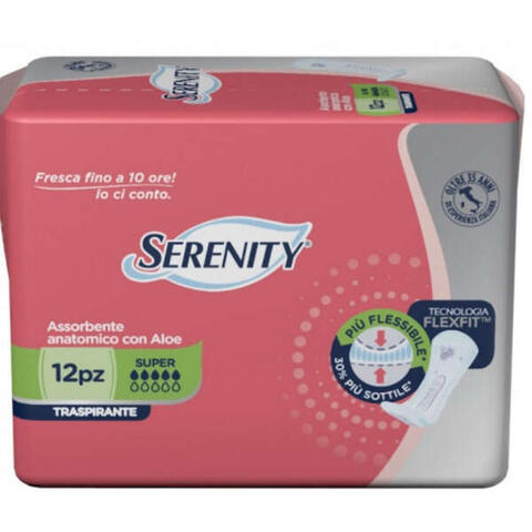 Serenity - Pannolone per incontinenza  light lady super 12 pezzi