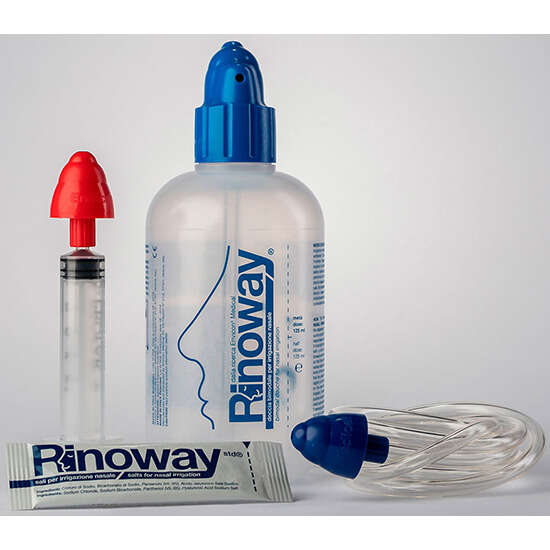 Envicon medical - Rinoway doccia per irrigazione nasale + 15 sali isotonici
