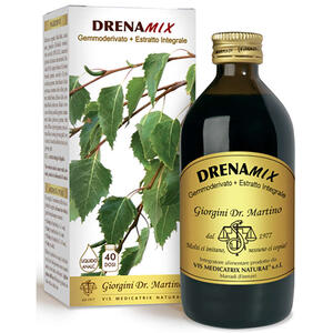 Giorgini - Drenamix gemmoderivato + estratto integrale senza alcool 200 ml 40 dosi