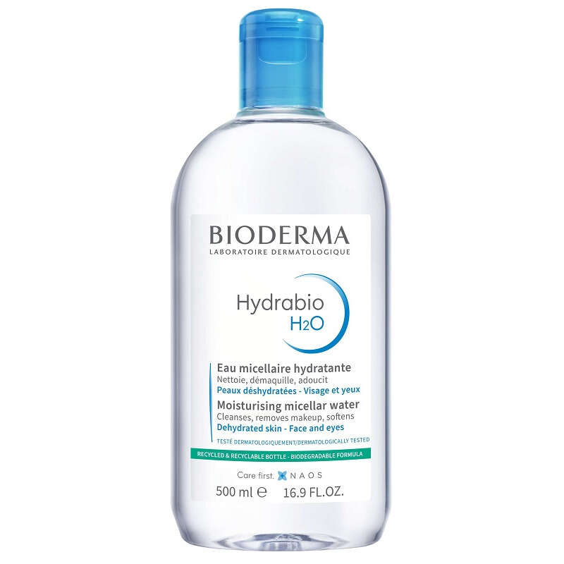Bioderma - Hydrabio h2o soluzione micellare struccante idratante 500 ml