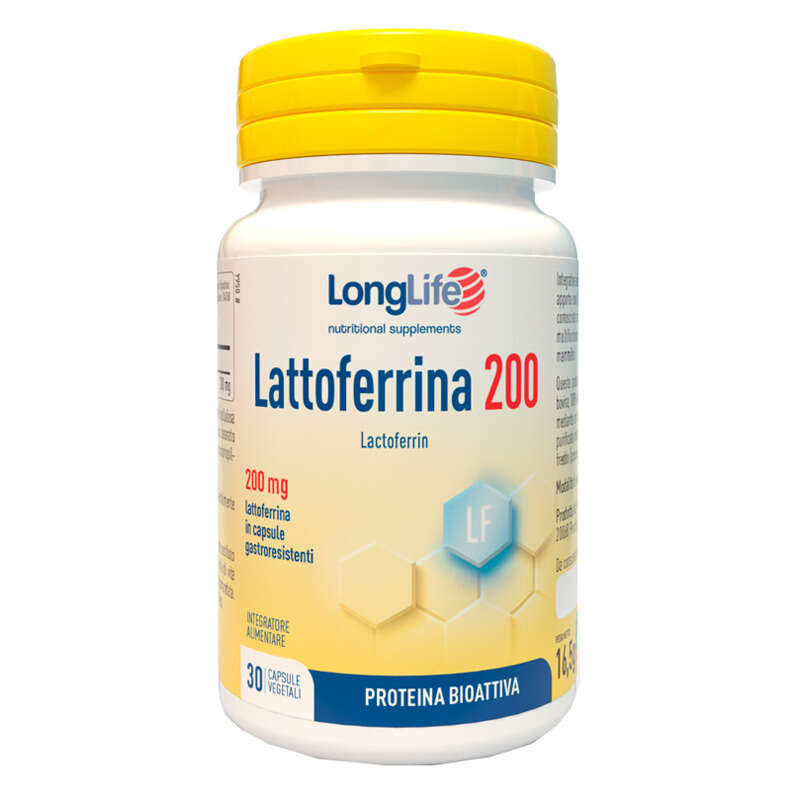Longlife - Lattoferrina200 30 capsule vegetali da 550 mg