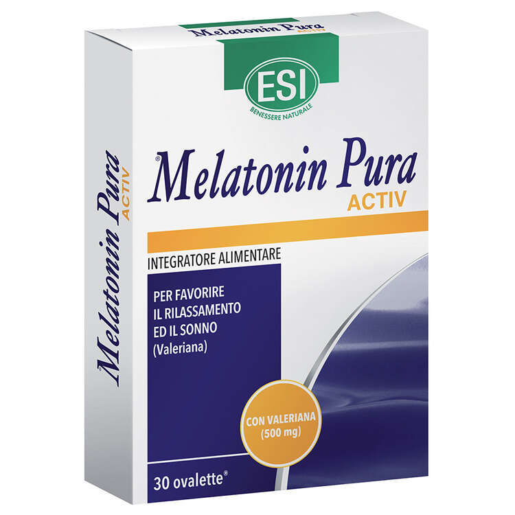 Esi - Melatonin pura activ 30 ovalette