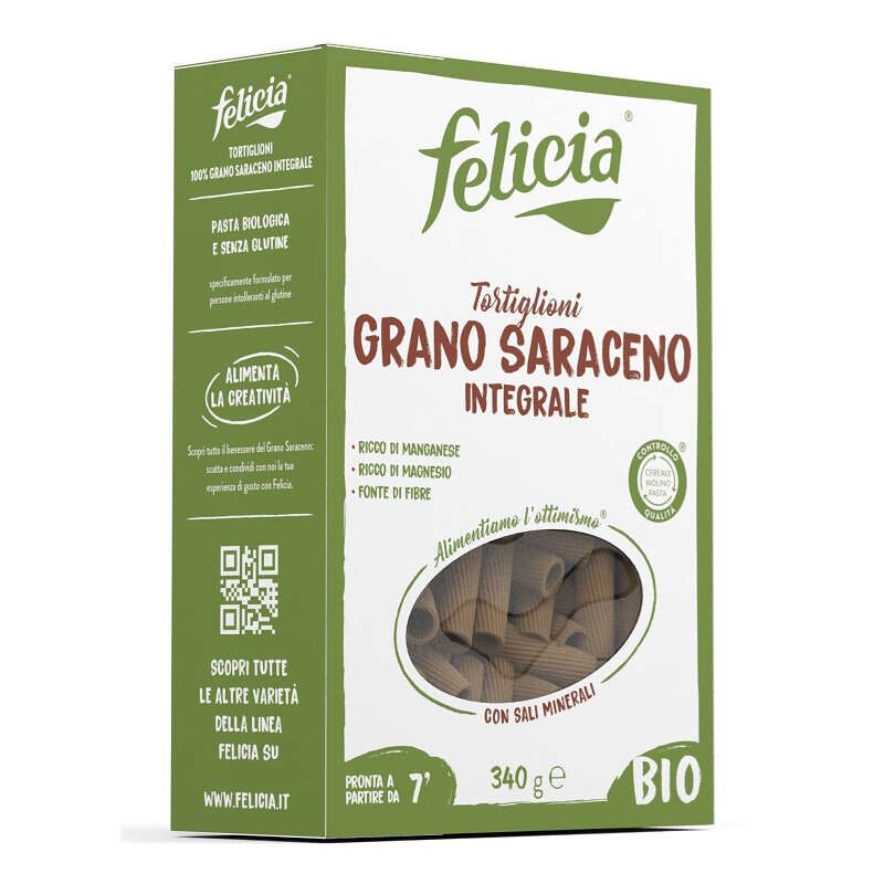 Felicia bio - Saraceno tortiglioni 340 g