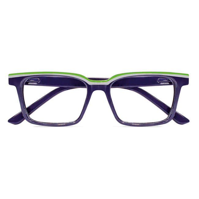 Twins - Occhiale da lettura premontato  gold bellag blu/verde +2,00