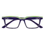 Twins - Occhiale da lettura premontato  gold bellag blu/verde +2,00