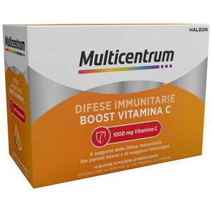 Multicentrum - Difese immunitarie boost vitamina c 14 bustine