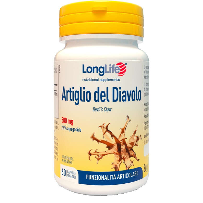 Longlife - Artiglio del diavolo 2% 60 capsule