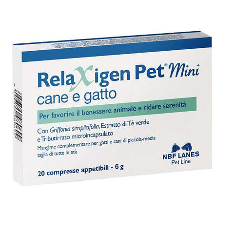 N.b.f. lanes - Relaxigen pet mini blister 20 compresse