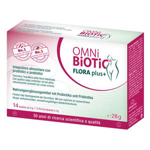 Flora plus+ - Omni biotic  14 bustine da 2 g