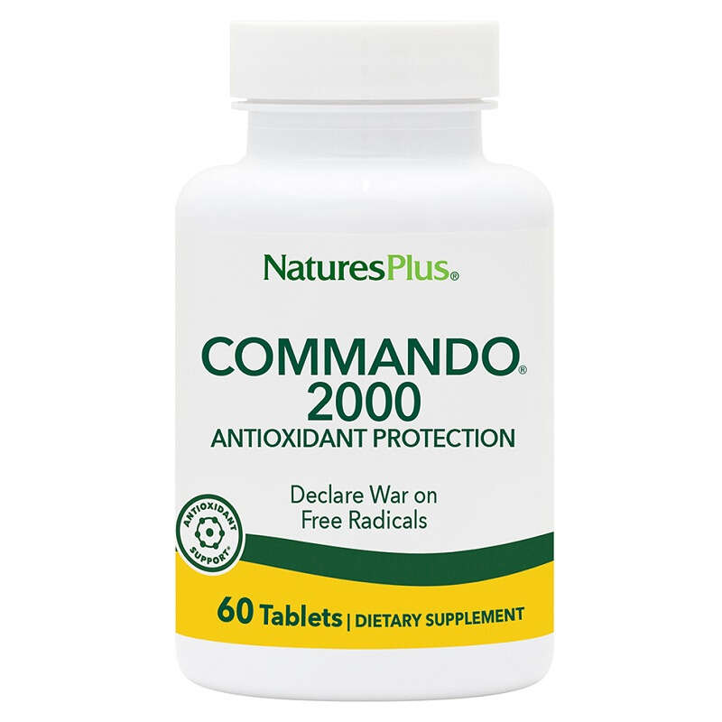 Nature's plus - Commando 2000 antiossidante 60 compresse