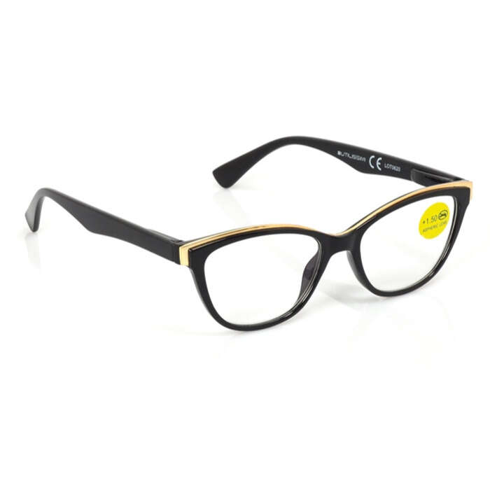 Utilissimi - Occhiale da lettura premontato  modello 041 colore 01 d+2,50 diottrie