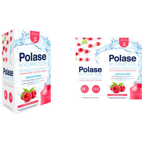 Polase - Hydration lampone 12 bustine