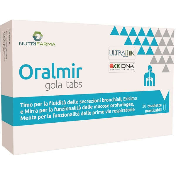 Oralmir gola - Tabs 20 compresse