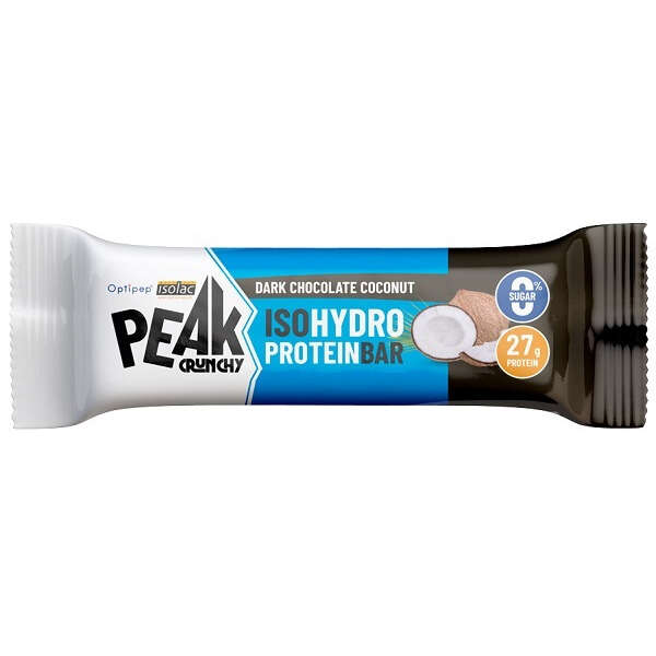 Anderson research - Anderson peak crunchy barretta cioccolato fondente e cocco box 24 pezzi da 55 g