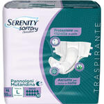 Serenity - Pannolone mutandina  sd sensitive maxi l 15 pezzi