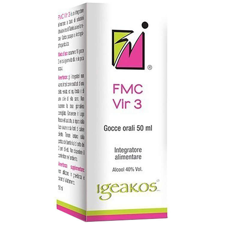 Igeakos - Fmc vir 3 gocce orali 50 ml