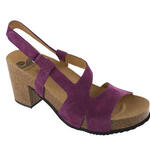 Scholl's - Aliante suede womens purple 35