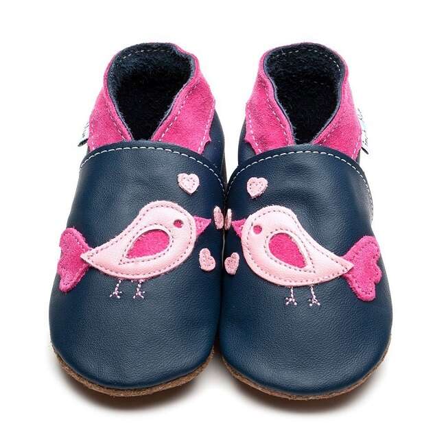 Inch blue  bird d'amour navy - Bird d'amour navy l rubber white gift box