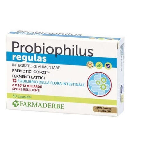 Farmaderbe - Probiophilus regulas 30 capsule