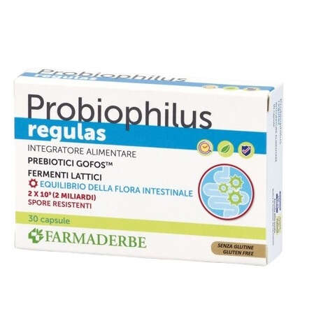 Farmaderbe - Probiophilus regulas 30 capsule