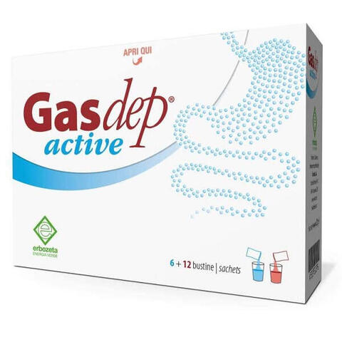 Erbozeta - Gasdep active 6+12 bustine