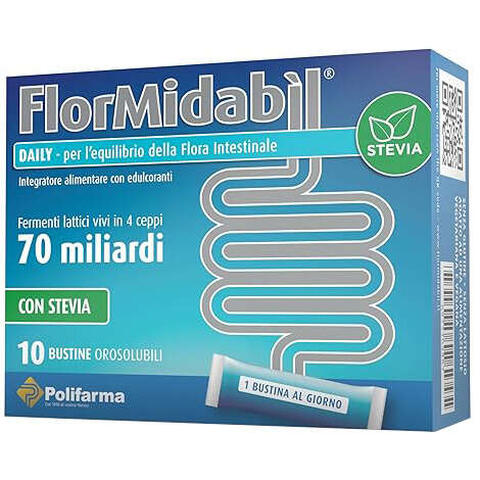 Flormidabil - Daily 10 bustine con stevia