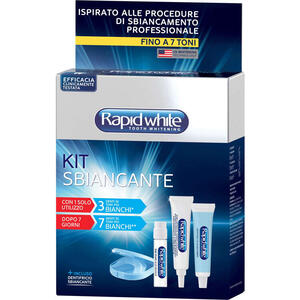 Rapid white - Kit bite dentale sbiancante