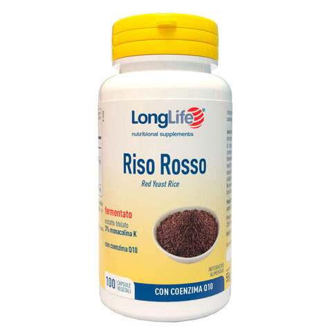 Longlife - Riso rosso 100 capsule vegetali