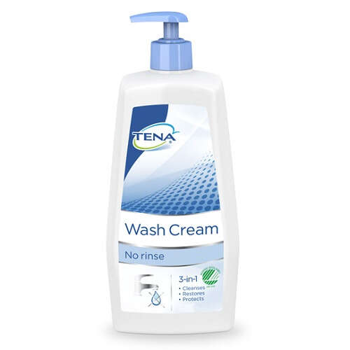 Tena - Crema detergente idratante  wash cream 500ml