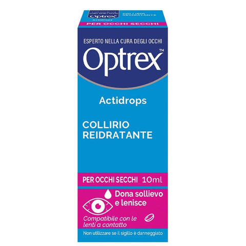 Optrex - Collirio reidratante occhi secchi  actidrops 10 ml