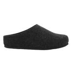 Bionatura - 11 wool uomo imbottito in pelle scamosciata feltro lana antracite ciabatta uomo 39