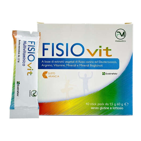 Piemme pharmatech - Fisiovit 40 stickpack da 1,5 g