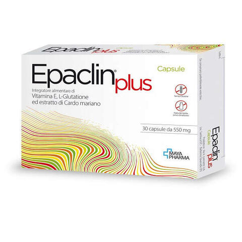Maya pharma - Epaclin plus 30 capsule da 550 mg senza glutine naturalmente privo di lattosio