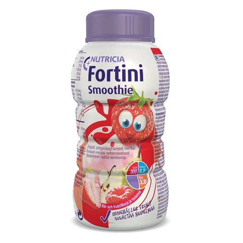 Fortimel - Fortini smoothie multi fibre gusto frutti rossi 200 ml